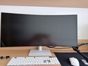 戴爾（DELL）34英寸4K WQHD顯示器120Hz 99%sRGB曲面帶魚(yú)屏 Type-C 65W全接口 雙5W揚聲器 電腦電競設計顯示器 S3425DW 內置音箱 官方標配 曬單實(shí)拍圖
