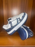 IYUZ品牌男鞋秋冬新款韓版輕奢百搭板鞋男高端舒適軟底運動(dòng)休閑鞋子男 白藍-高端男鞋 42 曬單實(shí)拍圖