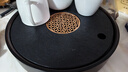 尚言坊天然烏金石茶盤(pán)家用圓形瀝水式托盤(pán)儲蓄水式小型輕奢高端干泡茶臺 曬單實(shí)拍圖