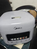 美的（Midea）電飯煲4升電飯鍋抗菌青瓷內膽家用3-5-6人大容量多功能微壓煮粥煲湯智能預約定時(shí)一鍵柴火飯快速飯 【新品上市】新升級6.0版抗菌青瓷 4L 曬單實(shí)拍圖