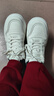 拉夏貝爾女鞋厚底增高小白鞋運動(dòng)百搭休閑板鞋子女160 米色 加絨款 37 曬單實(shí)拍圖