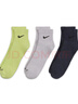 耐克（NIKE）【滔搏運動(dòng)】男女U EVRY PLUS LTWT ANKLE 3PR襪子(三雙三色) SX6893-913 M 曬單實(shí)拍圖