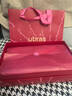 ubras劉雯同款26迎新本命年紅色內衣套裝騏驥紅含羊毛保暖結婚禮物 新年好運紅-女 【劉雯同款】 L 曬單實(shí)拍圖