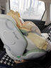 Prigel舒安pro新生嬰幼兒寶寶兒童安全座椅可坐可躺車(chē)載汽車(chē)用0-6-12歲 舒安pro 奶油青提(不窩脖設計+單手旋轉+175°大躺角) 曬單實(shí)拍圖