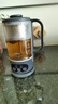 金灶（KAMJOVE）養生壺燉煮壺一體小型全自動(dòng)家用噴淋式煮茶器 玻璃加厚黑茶煮茶壺辦公室多功能電熱燒水壺HT-139 鐵灰色 0.6L 曬單實(shí)拍圖