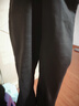 SIINSIIN【專(zhuān)享】喇叭褲女加絨24年鯊魚(yú)褲黑色微喇瑜伽褲 【中暖加長(cháng)款】顯瘦黑 （8℃-15℃） L (120-140斤) 曬單實(shí)拍圖