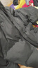 361°男女棉衣保暖加厚休閑冬季外套短棉服652434739F 超級黑 2XL 曬單實(shí)拍圖