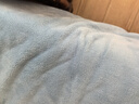 博洋家紡珊瑚絨床笠席夢(mèng)思床墊保護套加厚床罩單件套180*200cm暖熙藍 曬單實(shí)拍圖