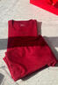 都市麗人本命年紅色保暖內衣套裝100純棉男女高端結婚秋冬季秋衣秋褲 （波爾多紅女）全棉鴻運禮盒裝 L 女 【推薦體重100-120斤】 曬單實(shí)拍圖