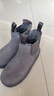 UGG秋季女士休閑舒適純色厚底雪地靴煙囪時(shí)尚切爾西短靴 1134526 GREY | 灰色 39 39碼及以上建議正碼正拍 曬單實(shí)拍圖