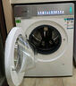 西門(mén)子（SIEMENS）小幸熨iQ300 10公斤洗烘一體機全自動(dòng)變頻滾筒洗衣機大容量 深層凈洗 蒸汽除菌 智能投放 WN52J7I00W 洗烘一體 曬單實(shí)拍圖