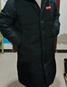 鴨鴨（YAYA）孫穎莎同款羽絨服男女2025冬季新款中長(cháng)款泡芙防寒加厚保暖外套HY 星空黑色-YE5B000706A XL /180 曬單實(shí)拍圖
