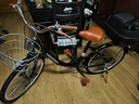 輕便女士通勤自行車(chē)碟剎單速22寸24寸26寸單車(chē)男女通用 暗夜黑+碟剎單速+送禮包 24寸適合身高150-163厘米 曬單實(shí)拍圖
