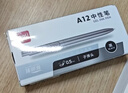 得力（deli）樂(lè )素臻順滑按動(dòng)中性筆簽字筆 0.5mm子彈頭按動(dòng)筆水筆 金屬?lài)娖?黑色 12支/盒A12 曬單實(shí)拍圖