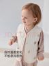 babylove【清倉】嬰兒馬甲秋冬季薄夾棉保暖坎肩男女寶寶棉莫上衣百搭馬夾 米白色 80 曬單實(shí)拍圖