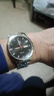 上海手表男自動(dòng)機械名表 官方正品雙歷防水表夜光國產(chǎn)男表禮物986 銀殼黑面【夜光/星期/日歷】 曬單實(shí)拍圖