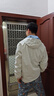 貴人鳥(niǎo)雙面穿外套男春秋季新款美式工裝連帽夾克男上衣服 米色 XL 曬單實(shí)拍圖