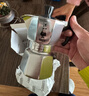 比樂(lè )蒂（Bialetti）經(jīng)典單閥2杯份摩卡壺咖啡壺戶(hù)外露營(yíng)便攜手沖咖啡機新年禮物 曬單實(shí)拍圖