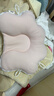 婧麒（JOYNCLEON）嬰兒定型枕0-6個(gè)月睡圓頭糾正頭型寶寶防偏頭0-1歲 粉 Jzt194187 曬單實(shí)拍圖