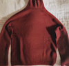 100%純羊毛衫女氣質(zhì)百搭打底高領(lǐng)毛衣2026新款無(wú)縫堆堆領(lǐng)針織衫 酒紅 XL 曬單實(shí)拍圖