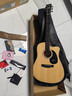 薩伽（SAGA） 吉他sf700單板面單民謠薩迦木吉他入門(mén)初學(xué)者薩嘎樂(lè )器 41英寸D桶SF700C原木色缺角 曬單實(shí)拍圖