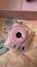 富士（FUJIFILM）instax mini12一次成像相機 立拍立得一次成像相機拍立得相機 Mini12 淺櫻粉（送女友首選） 送禮套=相機+20相紙+禮盒+殼+包 曬單實(shí)拍圖