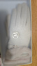 玖慕（JIUMU）保暖手套女冬季加厚加絨分指手套戶(hù)外開(kāi)車(chē)騎行防風(fēng)防寒可觸屏手套 曬單實(shí)拍圖