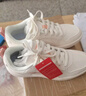 李寧（LI-NING）穗歲女子經(jīng)典百搭板鞋舒適軟彈小白鞋耐磨透氣休閑運動(dòng)鞋子女 曬單實(shí)拍圖