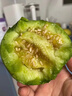 鮮聞果山東綠寶甜瓜 新鮮綠寶石當季時(shí)令香甜清脆甜瓜整箱禮盒送禮 3斤嘗鮮裝【無(wú)禮盒】 曬單實(shí)拍圖