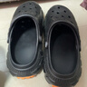 俞兆林洞洞鞋男厚底運動(dòng)涼鞋男士外穿防滑沙灘涼鞋 YG535 黑色  42-43  曬單實(shí)拍圖