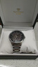 天王（TIAN WANG）手表男 情人節禮物昆侖系列鋼帶機械表黑色GS51597S.S.B 曬單實(shí)拍圖