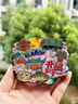 【開(kāi)封】清明上河園文創(chuàng  )冰箱貼河南大相國寺鼓樓旅游紀念品伴手禮 開(kāi)封扇禮 曬單實(shí)拍圖