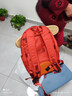 FOUVOR時(shí)尚雙肩包女戶(hù)外休閑牛津布背包大容量短途旅行包中學(xué)生電腦書(shū)包 栗子紅（大款多口袋） 曬單實(shí)拍圖