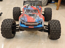 ARRMA 莫哈維 1/8 卡屯V6 6S遙控電動(dòng)無(wú)刷防水RC遙控車(chē)大腳車(chē)模型 卡屯V6 藍橙色 不含電池 充電器 曬單實(shí)拍圖