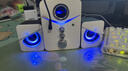 賽達SADA電腦音響低音炮臺式機小型多媒體2.1音箱筆記本家用藍牙桌面有線(xiàn)電競帶麥克風(fēng)耳機一體D-221 曬單實(shí)拍圖