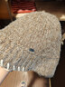 CACUSS帽子女秋冬季保暖漁夫帽針織大頭圍顯臉小戶(hù)外旅游盆帽  咖色 曬單實(shí)拍圖