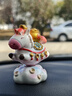 迪加倫創(chuàng  )意小馬財財轉轉擺件生肖馬年吉祥家居玄關(guān)辦公裝飾屬馬文創(chuàng  )禮物 曬單實(shí)拍圖