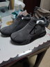 真維斯（Jeanswest）男鞋秋冬加絨加厚休閑鞋男高幫一腳蹬鞋子男靴 G551 灰色JR 40 曬單實(shí)拍圖