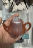 桌匠鑄宜興紫砂壺名家沈丹全純手工朱泥小品容量泡茶壺家用功夫茶具梨形 90cc 90ml 曬單實(shí)拍圖