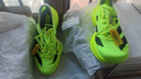 阿迪達斯（adidas）男 跑步系列 ADIZERO ADIOS PRO 4 M 跑步鞋 JR6364 亮檸檬黃 41 曬單實(shí)拍圖