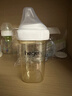 HEGEN海格恩奶瓶PPSU防脹氣防嗆仿母乳原裝進(jìn)口白色240ml新生兒3-6個(gè)月 曬單實(shí)拍圖