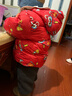 巴拉巴拉童裝兒童羽絨服男童女童2025新款春裝拜年服紅色國風(fēng)寶寶外套加厚 曬單實(shí)拍圖