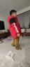 ASK JUNIOR【新年服】男童棉衣外套兒童冬夾棉加厚保暖棉服青少年滿(mǎn)印棉襖 曬單實(shí)拍圖
