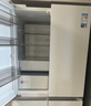 美的（Midea）熊墩墩603L十字門(mén)冰箱超薄零嵌入式雙系統超大容量一級能效以舊換新白色BCD-603WUSPZM(E)國家補貼 曬單實(shí)拍圖
