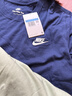 耐克(NIKE)春夏男短袖T恤 純棉 運動(dòng)休閑 經(jīng)典簡(jiǎn)約 AR4999-410 深藍M 曬單實(shí)拍圖
