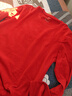健將紅色本命年馬年男保暖內衣男士打底衫高彈修身圓領(lǐng)秋衣秋褲男套裝 曬單實(shí)拍圖