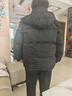 鴨鴨（YAYA）羽絨服女款2025新款冬季短款面包服連帽云感泡芙時(shí)尚百搭保暖外套 黑色 2XL (建議155-165斤) 曬單實(shí)拍圖