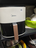 美的（Midea）空氣炸鍋免翻面 5.3LAI智能烹飪蒸汽嫩炸 空氣炸鍋蒸烤一體 可視大視窗  家用大容量 MF-KZC5388 曬單實(shí)拍圖