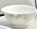 NINE CRANES景德鎮高顏值骨瓷家用碗具釉下彩飯碗微波爐簡(jiǎn)約4.5英寸飯碗10個(gè) 曬單實(shí)拍圖