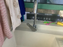 九牧（JOMOO）廚房水龍頭304不銹鋼洗菜盆360°旋轉冷熱雙控龍頭33221-748/7B-Z 曬單實(shí)拍圖